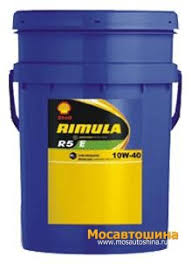 Моторное масло SHELL Rimula R5 E 10W-40 20 л